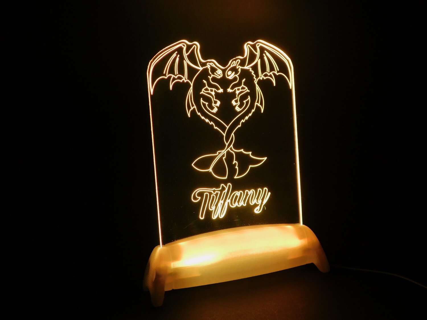 Toothless and Partner Night Light