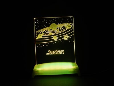 Our Solar System Night Light