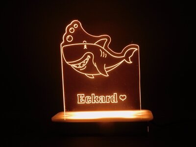 Cutest Baby Shark Night Light