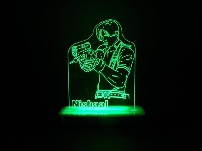Resident Evil Leon Night Light