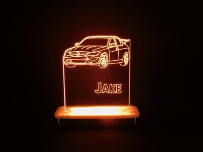 Mercedes-Benz Car Night Light