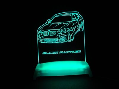 BMW Car Night Light