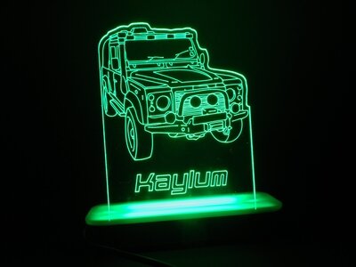 Landrover 4X4 car Night Light