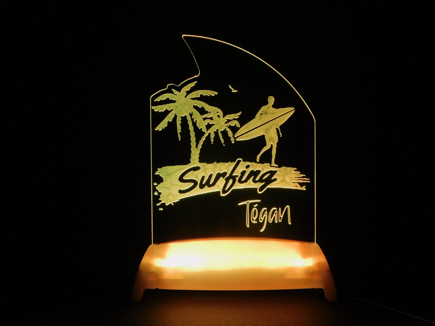Surfing Night Light
