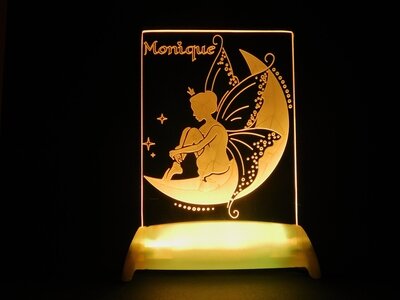 Moon Fairy Night Light