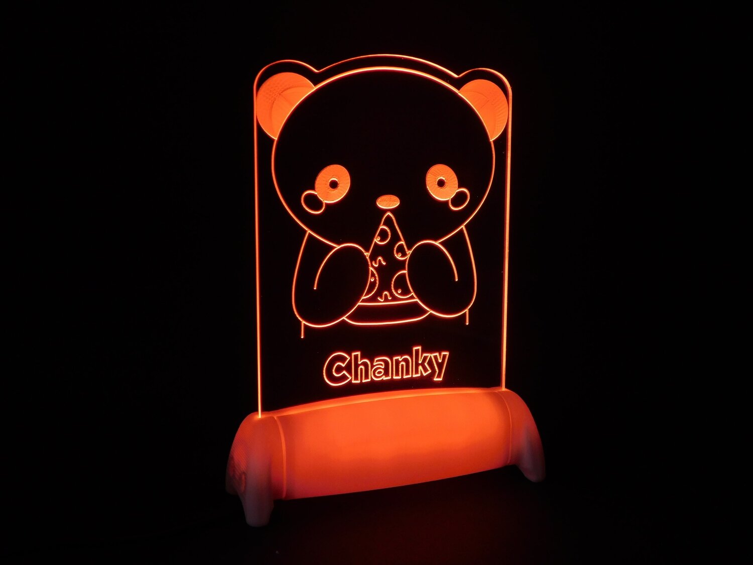 Pizza Loving Panda Night Light