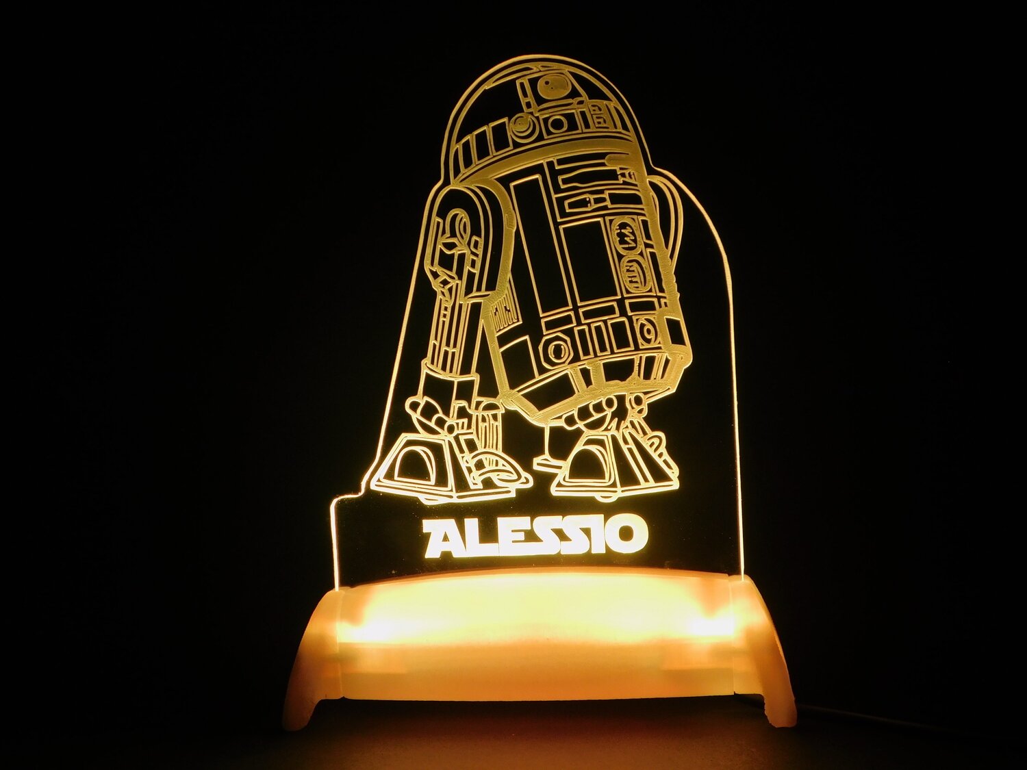 Star Wars R2D2 Droid Night Light