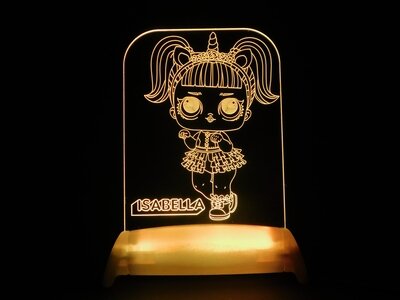 LOL Doll Night Light