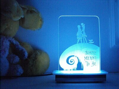 Nightmare before Christmas Night Light