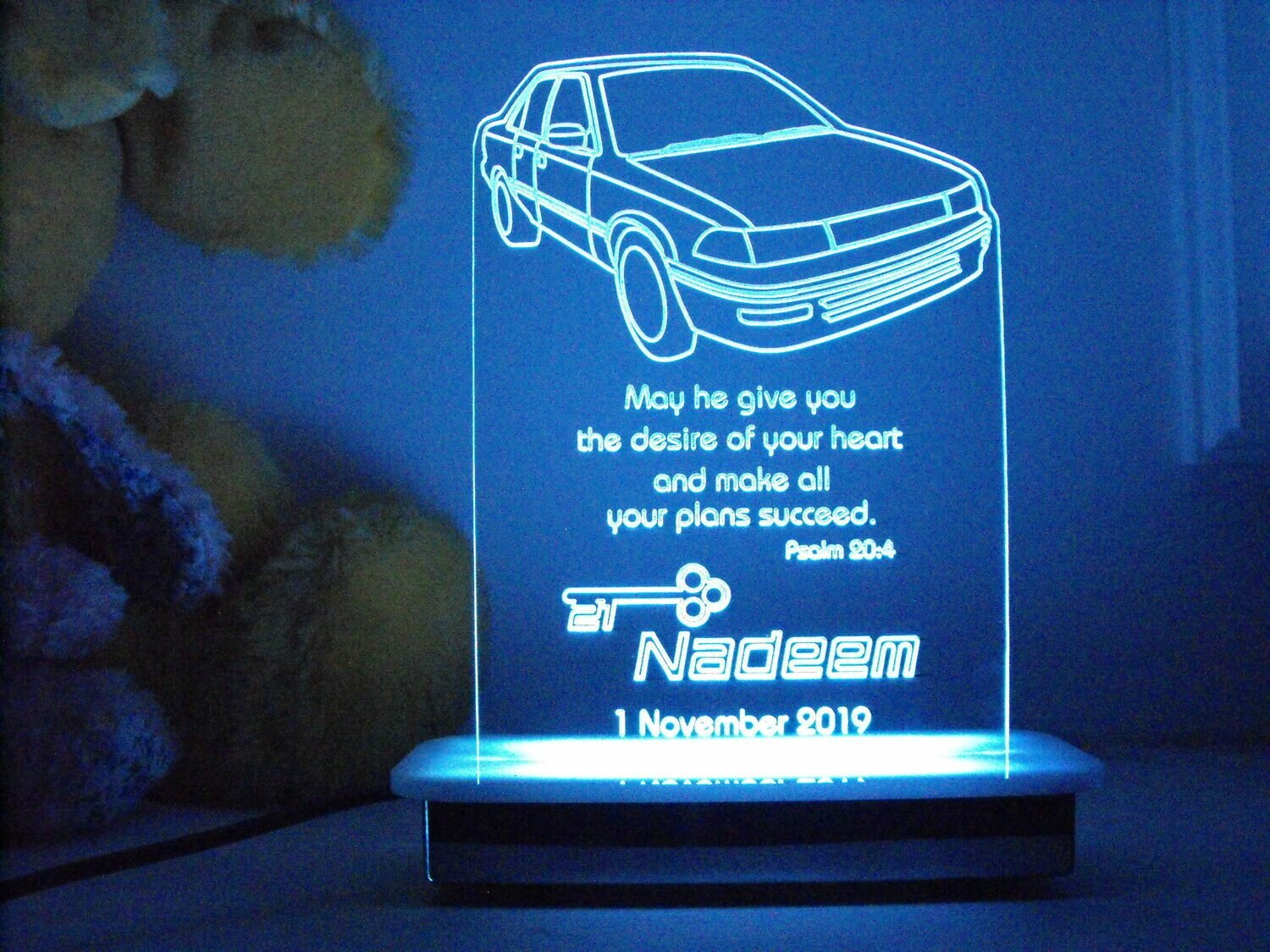 Toyota Corolla 21st Key Night Light