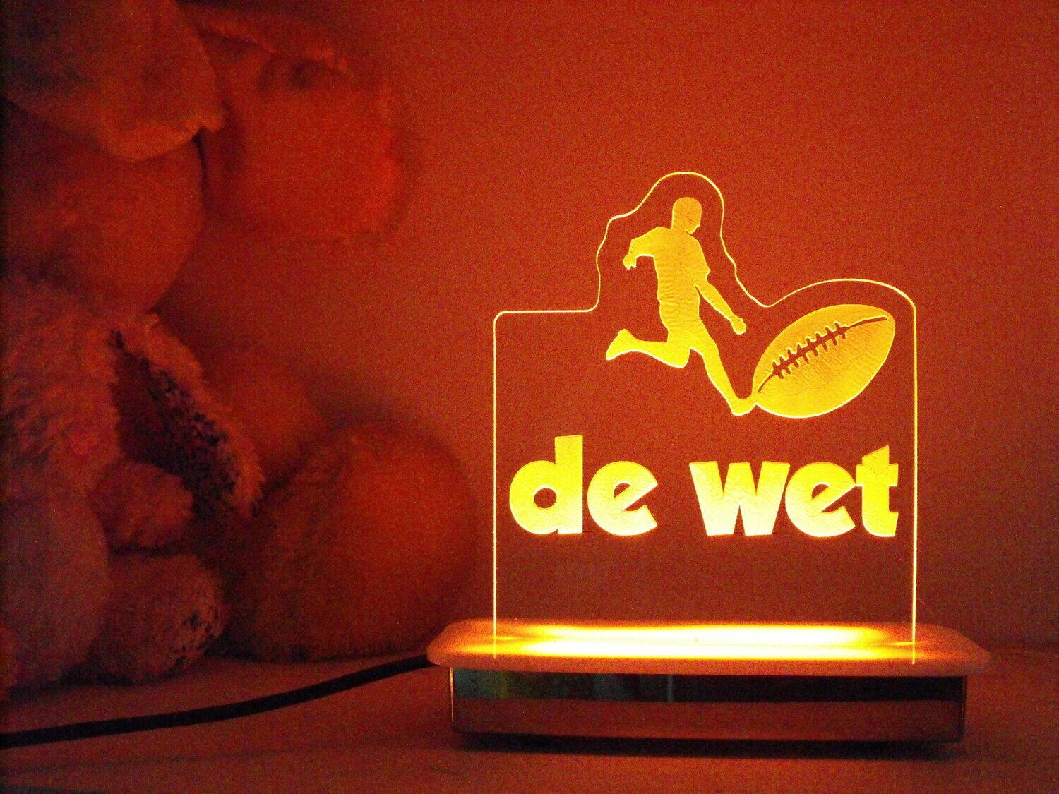 Play Rugby Night Light