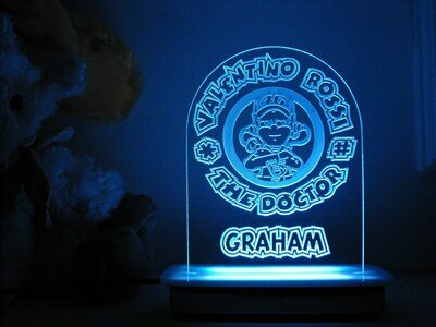 For Rossi the Doctor Fans Night Light