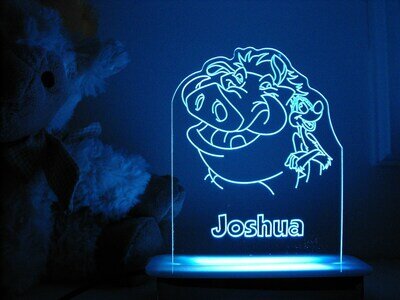 Timon and Pumbaa Night Light