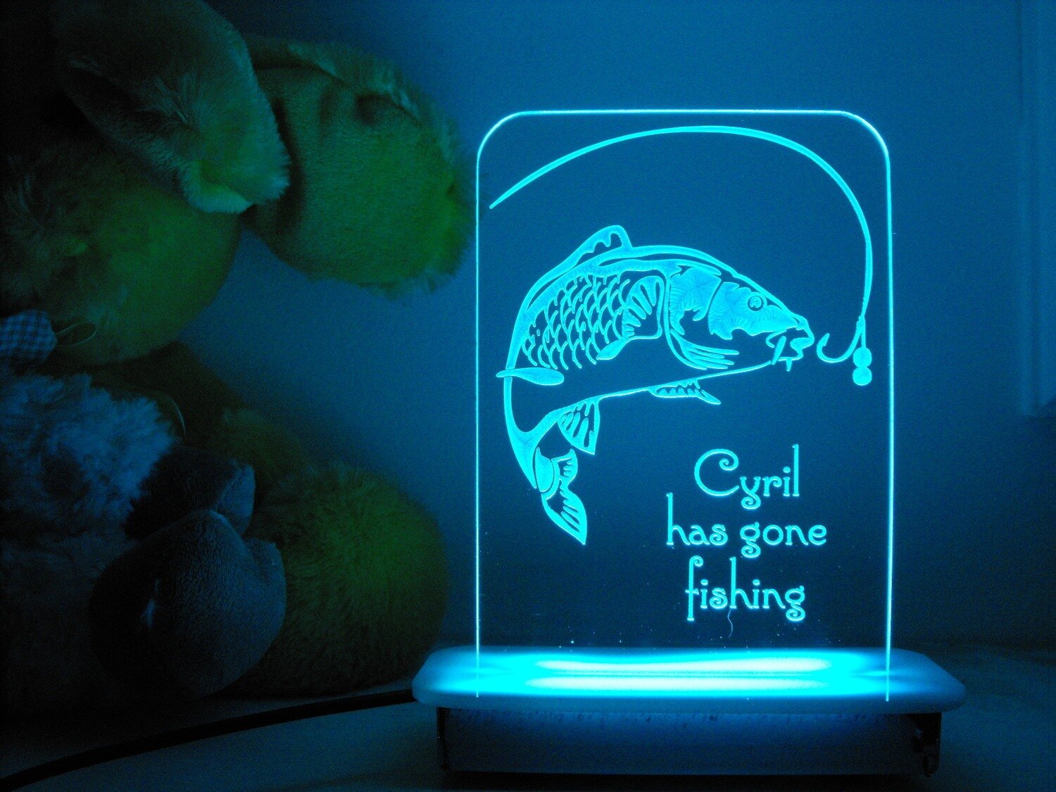 Gone Fishing Night Light
