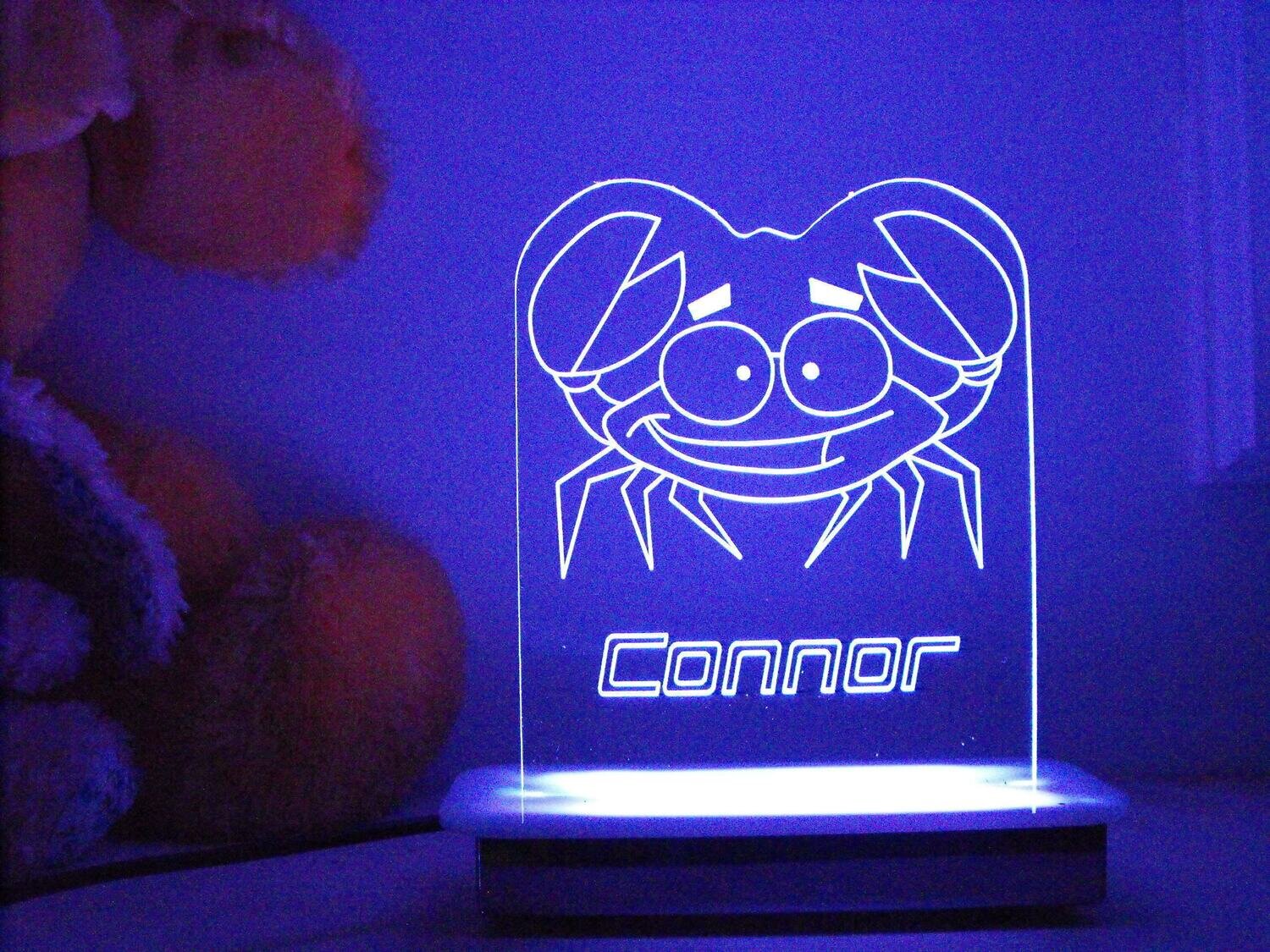 Bennie the Beach Crab Night Light