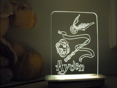 Harry Potter Inspired Night Light