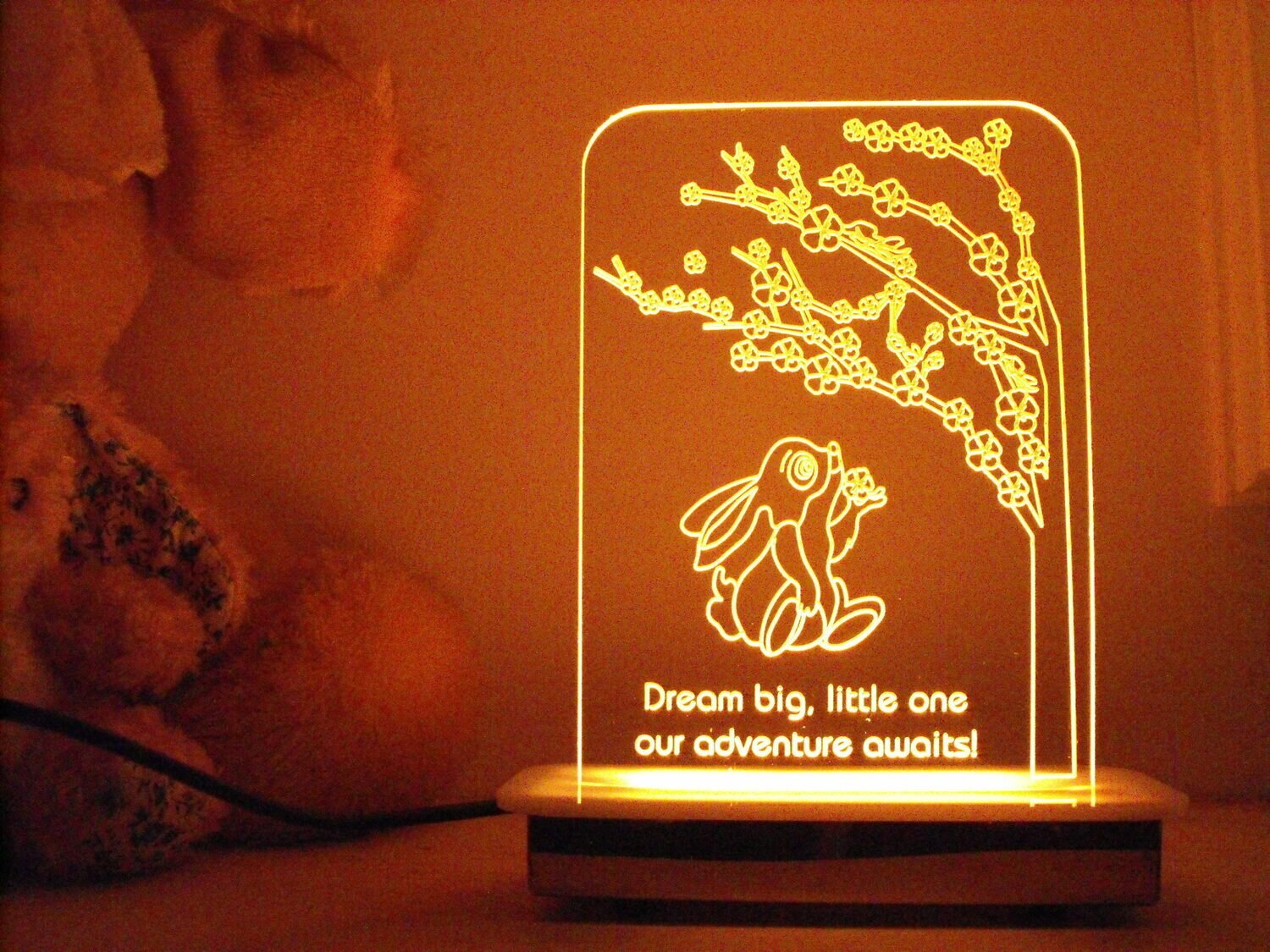 Bunny Blossom Night Light