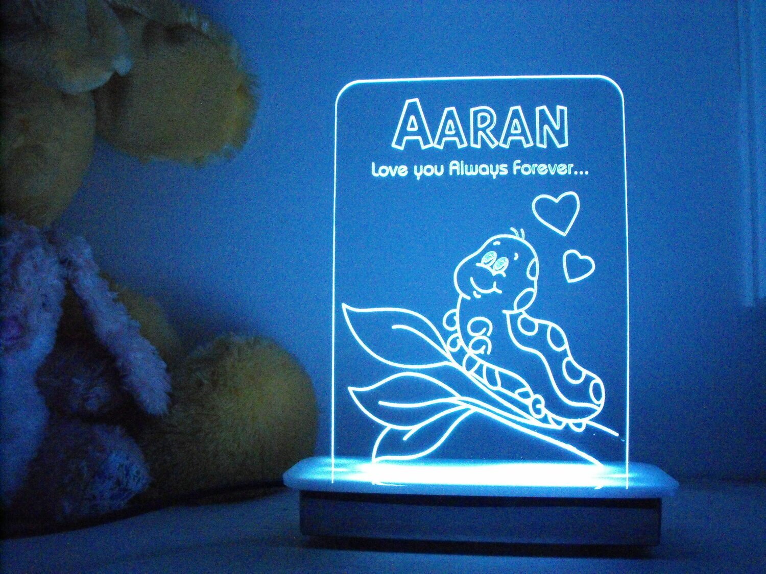 Aaran&#39;s Caterpillar Night Light
