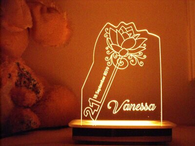 21st Lotus Key Night Light