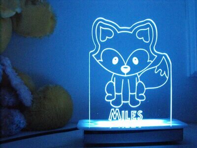 Woodlands Fox Night Light