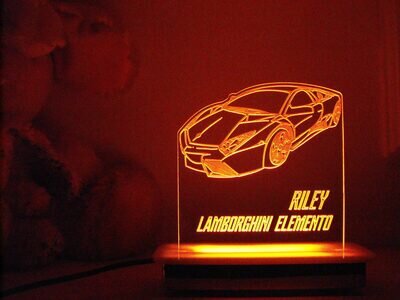 Lamborghini Elemento Night Light