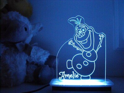 Frozen Olaf Night Light