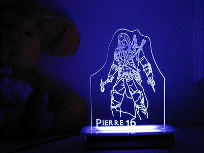 Assassins Creed Connor Night Light