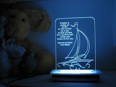 Sail Boat Night Light