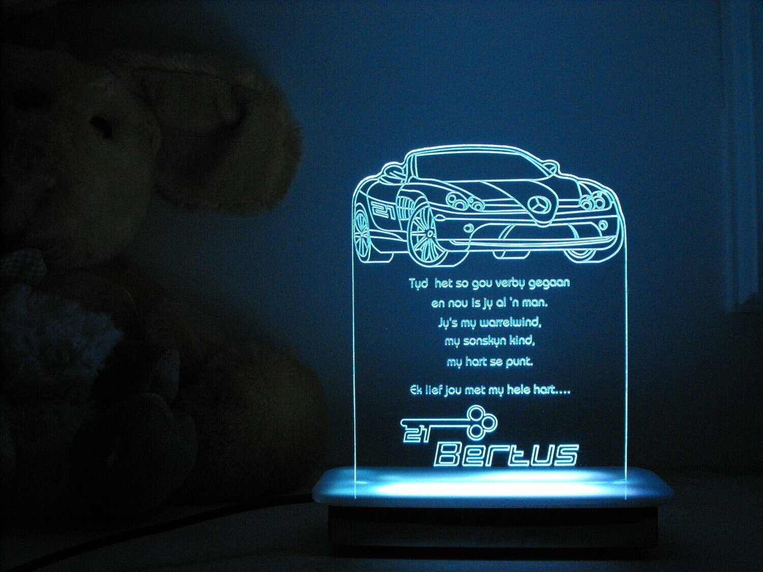 Mercedes Benz 21st Key Night Light