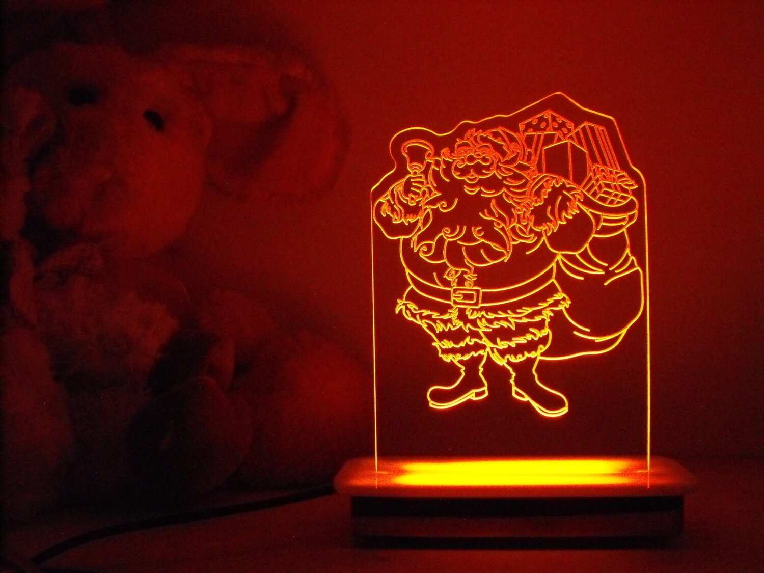 Jolly Santa Claus Night Light