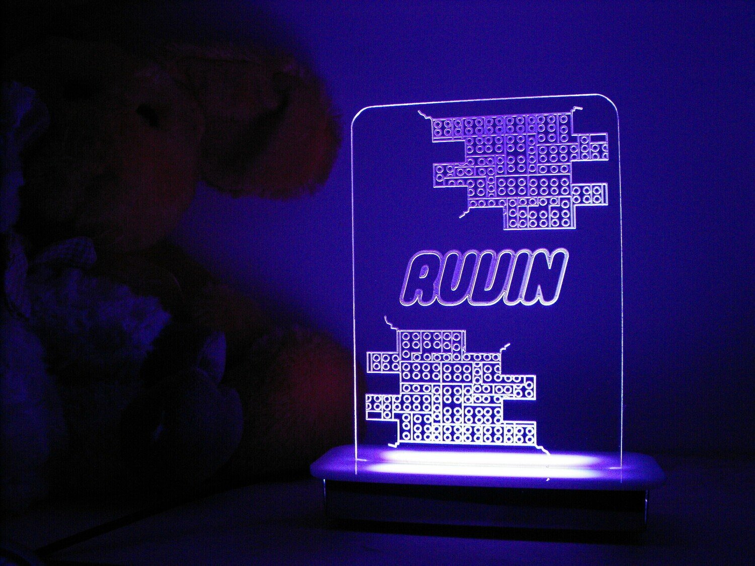 Lego Brick Wall Night Light