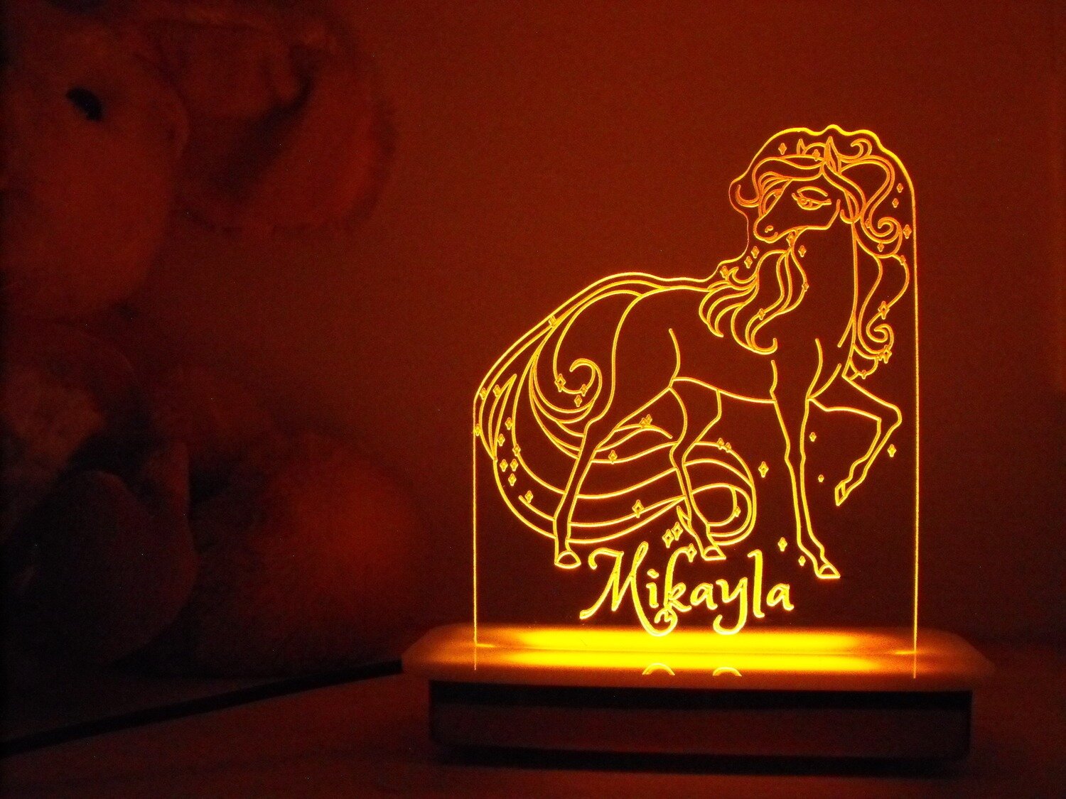 Majestic Horse Night Light