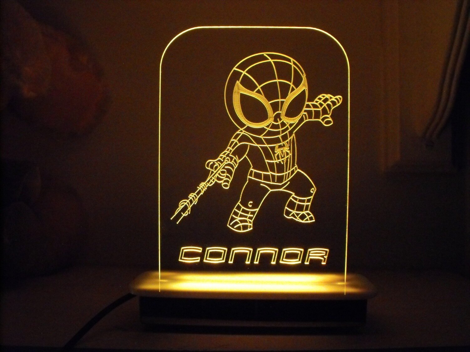 Baby Spiderman Night Light