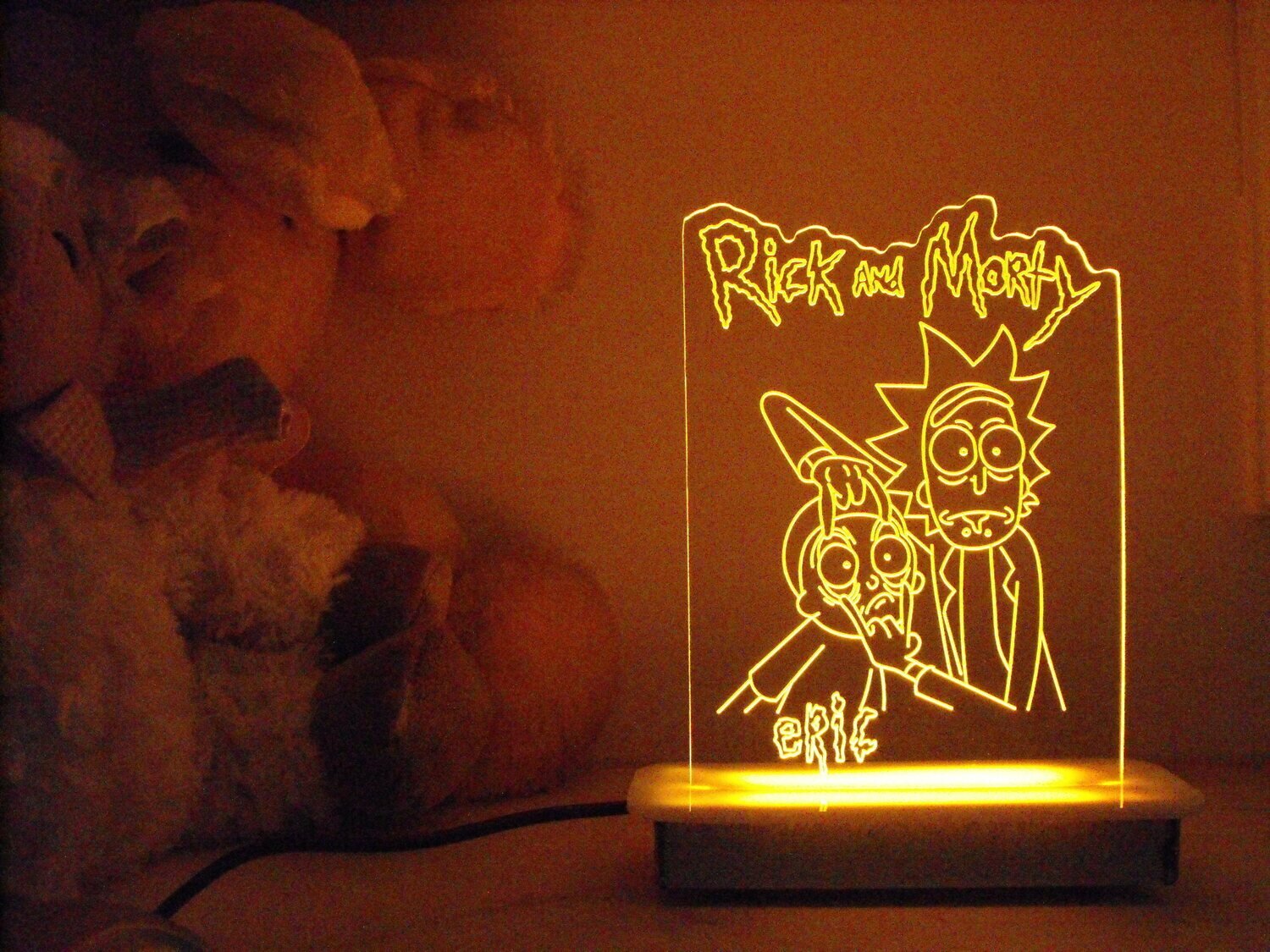Rick and Morty Open your Eyes Night Light