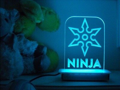 Ninja Star Night Light