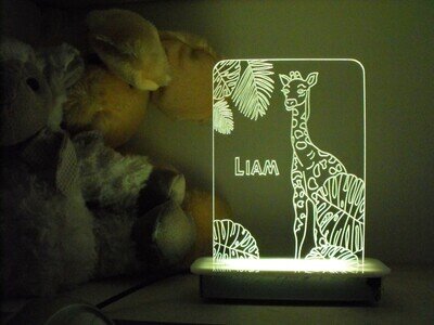 Liam&#39;s Giraffe Night Light