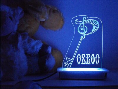 21st Music Key Night Light