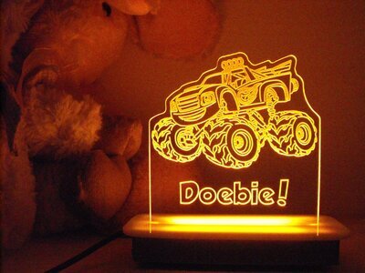 Blaze Monster Truck Night Light