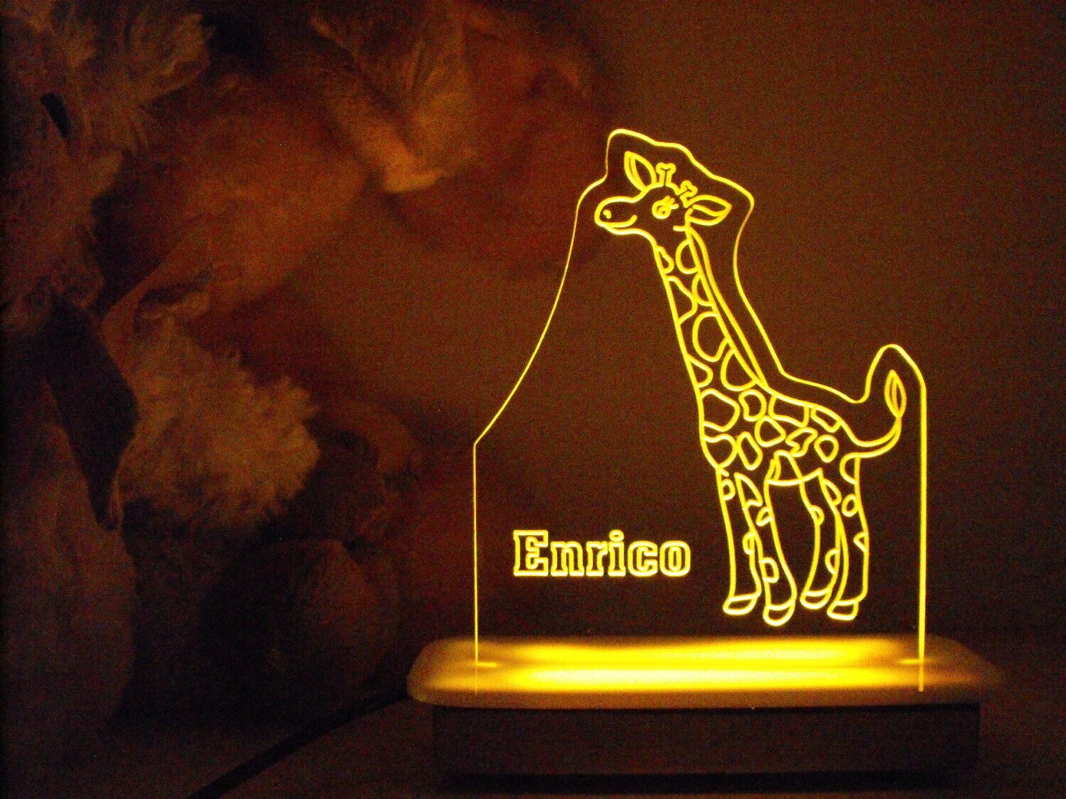 Cute Little Giraffe Night Light