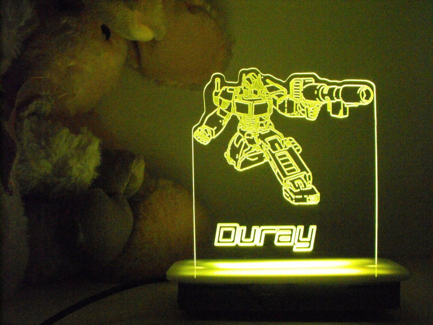 Optimus Prime Transformers Night Light