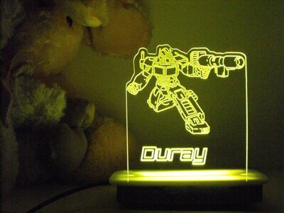 Optimus Prime Transformers Night Light
