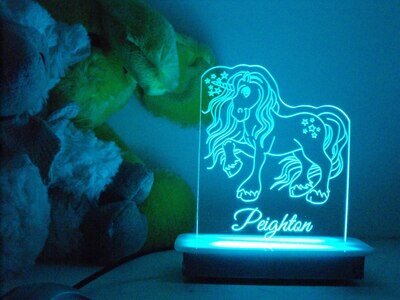 Stallion Unicorn Night Light