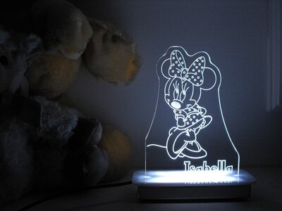 Shy Minnie Mouse Night Light
