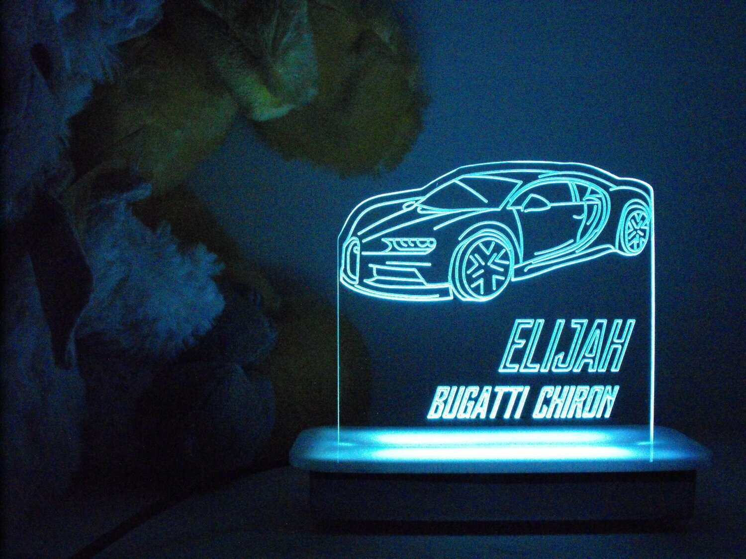 Bugatti Chiron Car Night Light