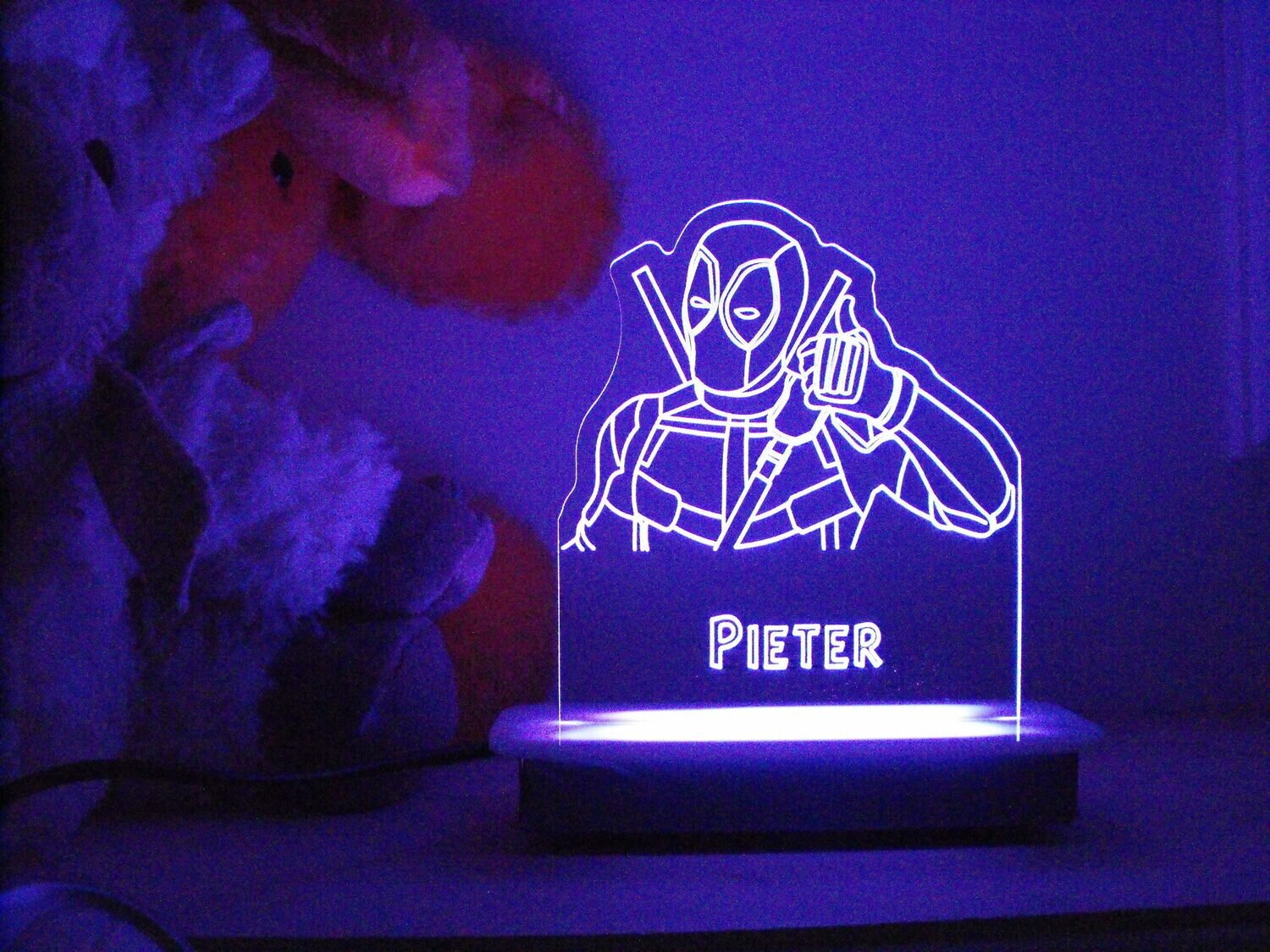 Deadpool Thumbs Up Night Light
