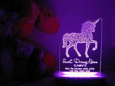 Sweet Dreams Unicorn Night Light