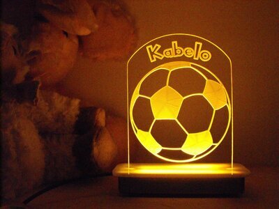 Soccer Ball Fun Night Light