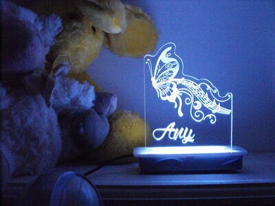 Musical Butterfly Night Light