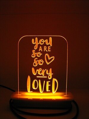 You are Loved Night Light