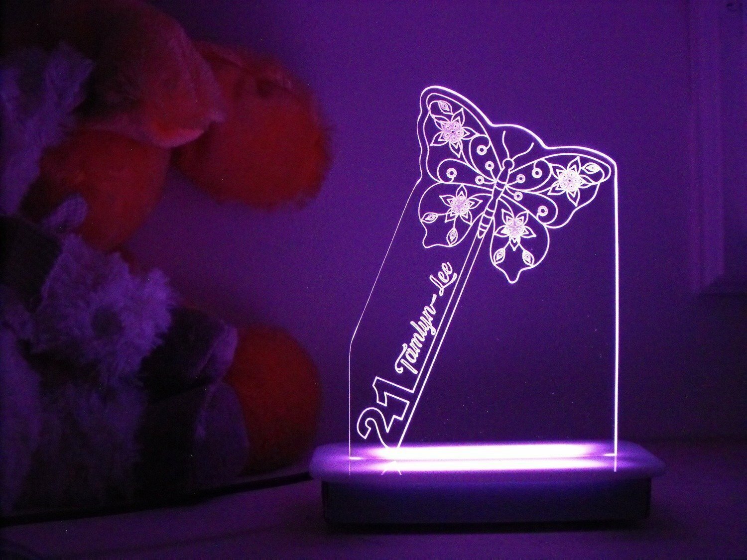 21st Butterfly Key Night Light